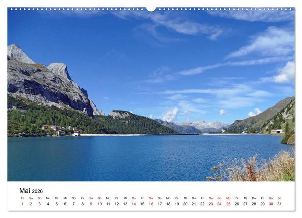 Produktbild: Wundersch&ouml;ne Landschaften in den Alpen (Wandkalender 2026 DIN A2 quer), CALVENDO Monatskalender