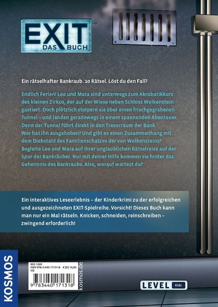 Produktbild: EXIT&reg; - Das Buch: Der r&auml;tselhafte Bankraub