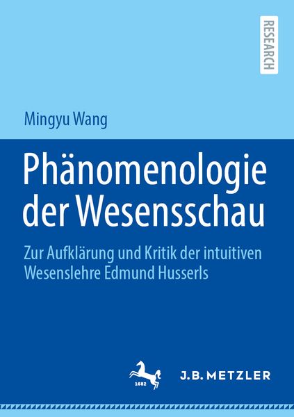 Produktbild: Ph&auml;nomenologie der Wesensschau