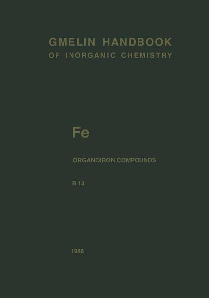 Produktbild: Fe Organoiron Compounds Part B13