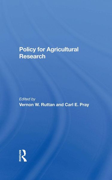 Produktbild: Policy For Agricultural Research