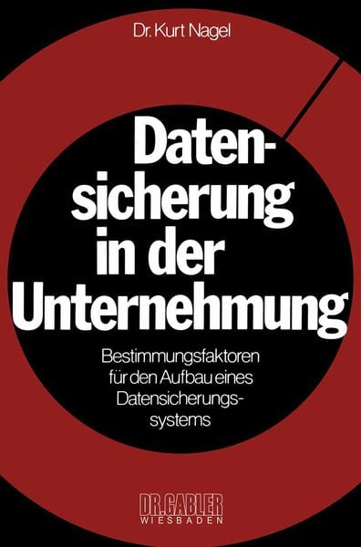 Produktbild: Datensicherung in der Unternehmung