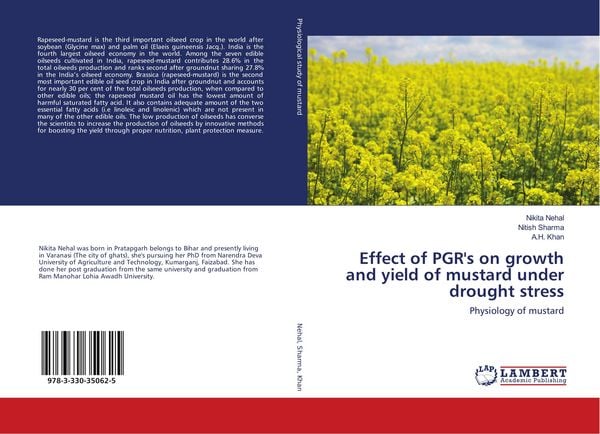 Produktbild: Effect of PGR's on growth and yield of mustard under drought stress