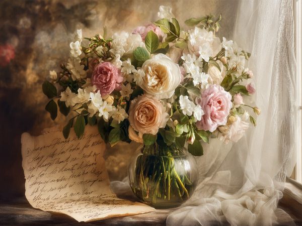 Produktbild: CALVENDO Puzzle Sommerbl&uuml;ten und Silberglanz, ist ein Hauch von Ewigkeit | 1000 Teile Lege-Gr&ouml;&szlig;e 64x48cm Foto-Puzzle f&uuml;r gl&uuml;ckliche Stunden