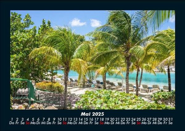 Produktbild: Karibik 2025 Fotokalender DIN A5