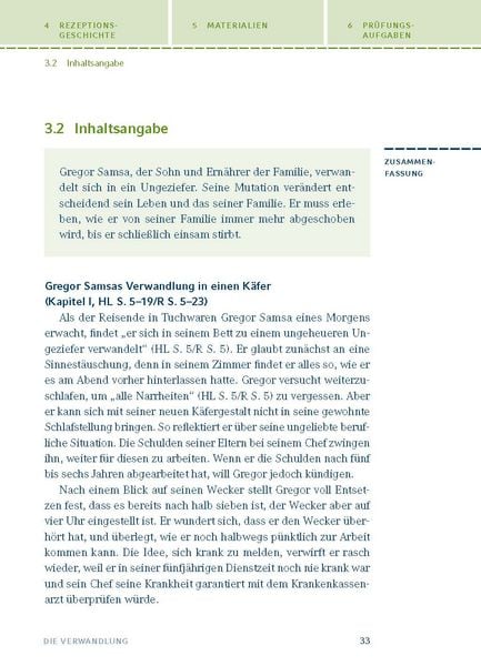 Produktbild: Die Verwandlung von Franz Kafka
