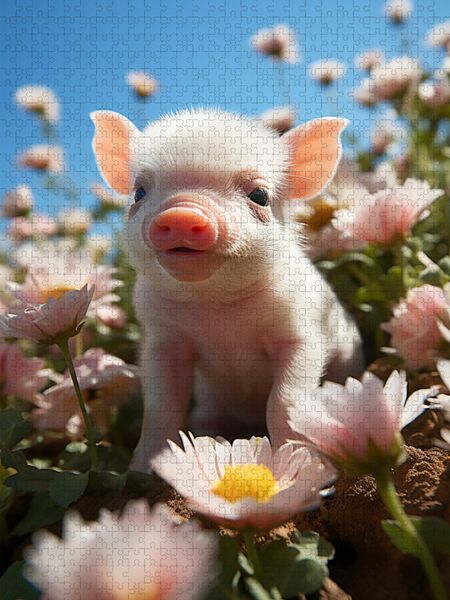 Produktbild: CALVENDO Puzzle Auf der Sommerwiese | 1000 Teile Lege-Gr&ouml;&szlig;e 64x48cm Foto-Puzzle f&uuml;r gl&uuml;ckliche Stunden