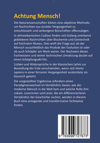 Produktbild: Achtung Mensch!