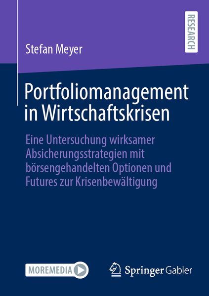 Produktbild: Portfoliomanagement in Wirtschaftskrisen