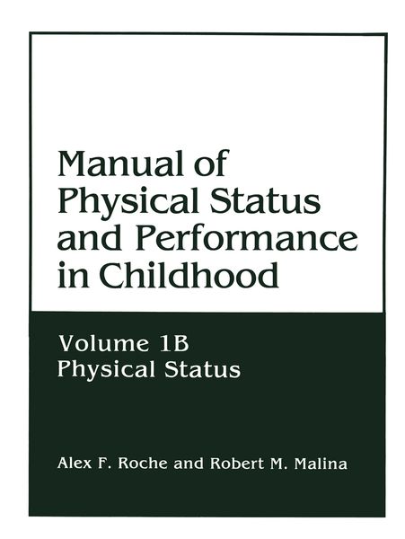 Produktbild: Manual of Physical Status and Performance in Childhood