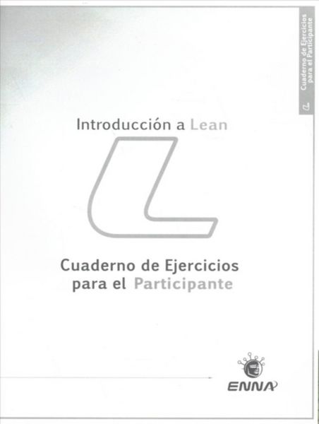 Produktbild: Enna: Intro a Lean Participant Workbook (Spanish)