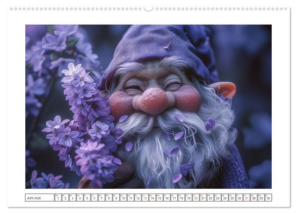 Produktbild: Auf den Spuren der Zwerge (hochwertiger Premium Wandkalender 2026 DIN A2 quer), Kunstdruck in Hochglanz