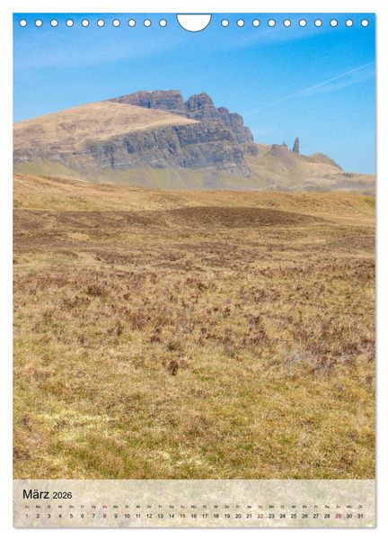 Produktbild: Schottland -Schottische Highlands (Wandkalender 2026 DIN A4 hoch), CALVENDO Monatskalender