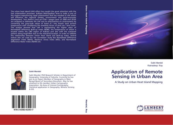 Produktbild: Application of Remote Sensing in Urban Area