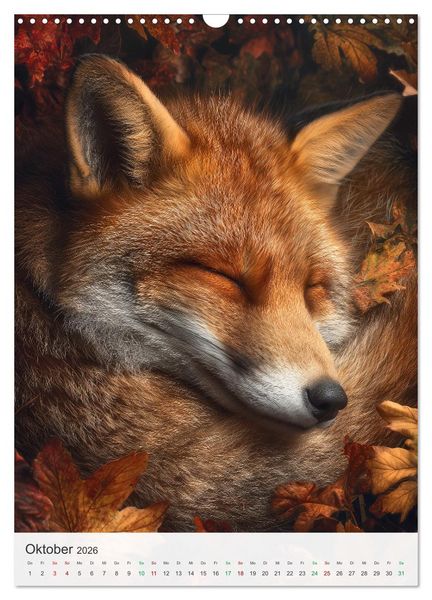 Produktbild: Tiermotive zum Verlieben (Wandkalender 2026 DIN A3 hoch), CALVENDO Monatskalender