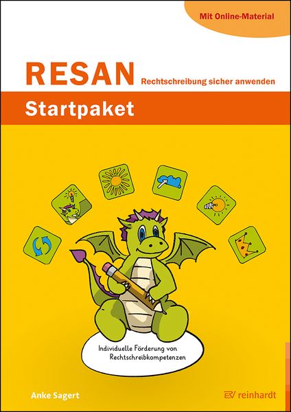 RESAN - Rechtschreibung sicher anwenden. Startpaket mit Manual, 9 Förderheften und Zusatzmaterial zum Download, Geheftet von Anke Sagert, Ernst