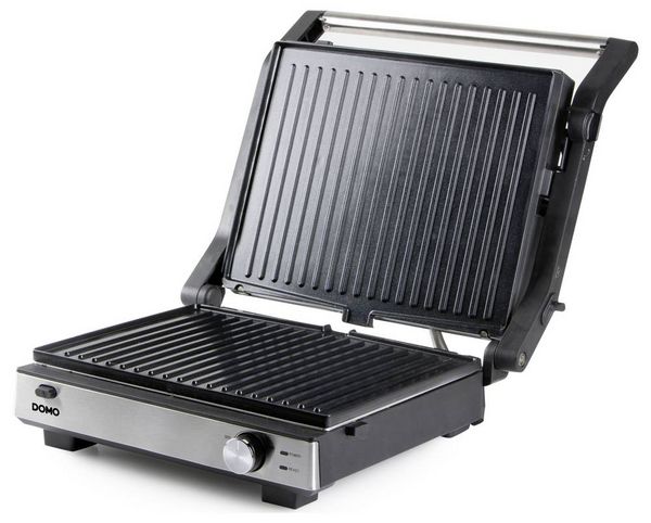 Produktbild: DOMO MULTIFUNKTIONALER KONTAKTGRILL 2-IN-1 Grill Schwarz