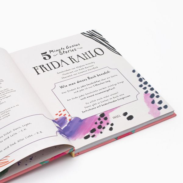 Produktbild: Frida Kahlo &ndash; 5 Minute Genius Stories (Deutsche Ausgabe)