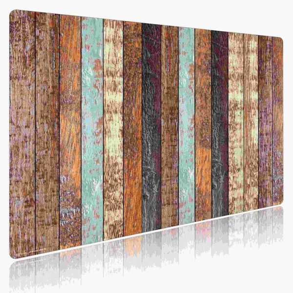 Produktbild: Cover-your-desk Schreibtischunterlage f&uuml;r Kinder und Erwachsene Holzoptik gestreift, aus hochwertigem Vinyl , 60 x 40 cm