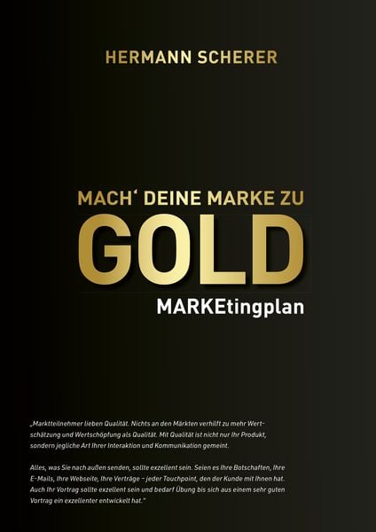 Produktbild: Mach' deine Marke zu GOLD