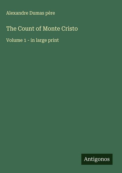 Produktbild: The Count of Monte Cristo