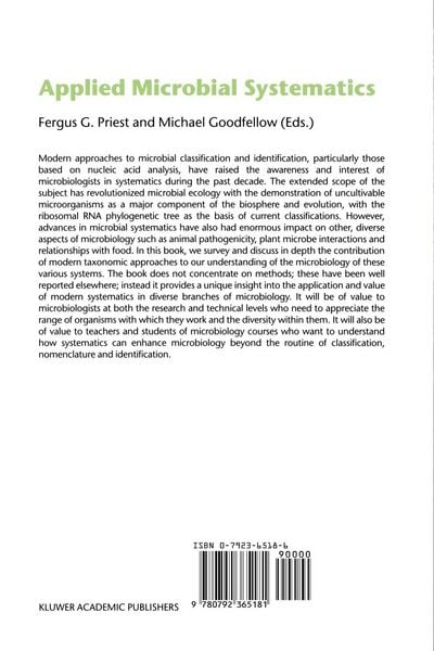 Produktbild: Applied Microbial Systematics