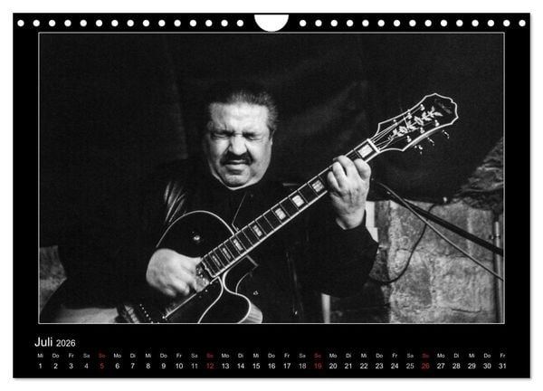 Produktbild: Jazz onstage (Wandkalender 2026 DIN A4 quer), CALVENDO Monatskalender