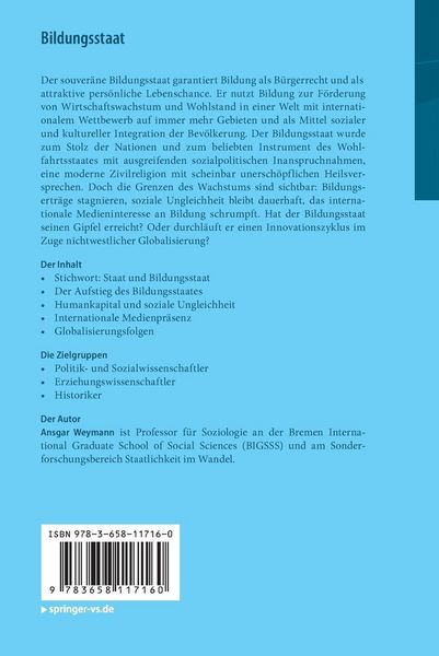 Produktbild: Bildungsstaat