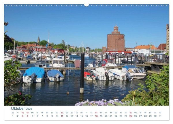 Produktbild: Eckernf&ouml;rde 2026. Impressionen rund um den Hafen (hochwertiger Premium Wandkalender 2026 DIN A2 quer), Kunstdruck in Hochglanz