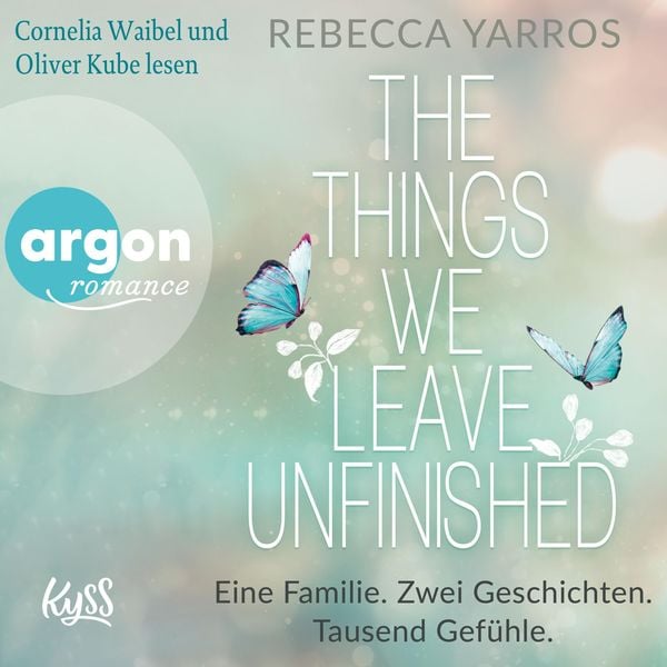 Produktbild: The things we leave unfinished