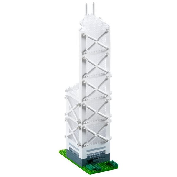 Produktbild: BRIXIES 200125 - Bank of China, 3D Konstruktionsbausatz aus Ministeinen, 973 Teile