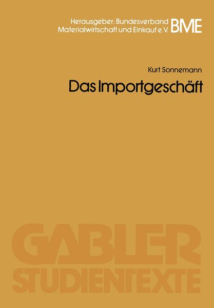 Produktbild: Das Importgesch&auml;ft