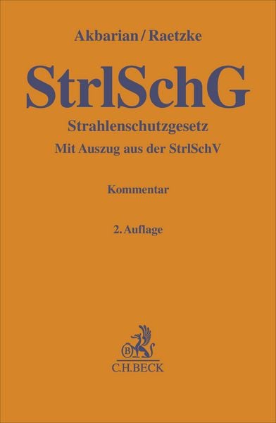 Produktbild: Strahlenschutzgesetz. StrlSchG