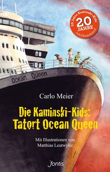 Die Kaminski-Kids: Tatort Ocean Queen, Gebundene Ausgabe von Carlo Meier, Fontis, 978-3-03848-165-2
