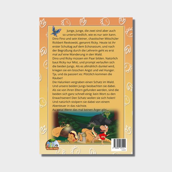 Produktbild: Dino + Ricky (1) und die schinkenbr&ouml;tchenfressenden R&auml;uber