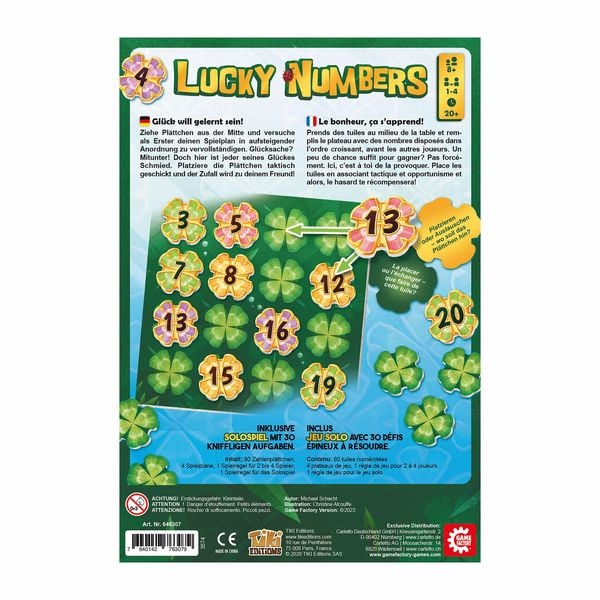 Produktbild: Game Factory - Lucky Numbers