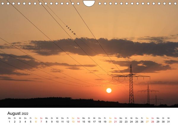 Produktbild: Amperland - Ansichten vor den Toren M&uuml;nchens (Wandkalender 2022 DIN A4 quer)