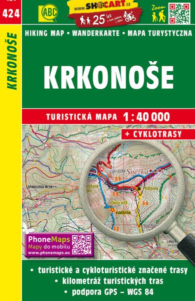 Produktbild: Wanderkarte Tschechien Krkonose
