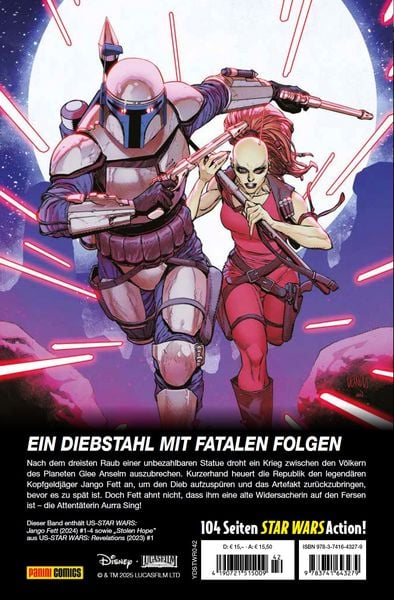Produktbild: Star Wars Comics: Jango Fett - Pfad der verlorenen Hoffnung