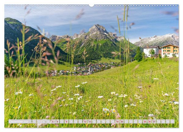 Produktbild: Arlberger Bergwelten (hochwertiger Premium Wandkalender 2026 DIN A2 quer), Kunstdruck in Hochglanz