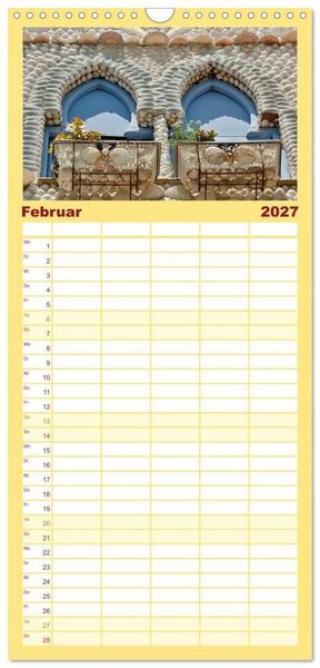 Produktbild: Familienplaner 2027 - Castellon die etwas andere Provinz mit 5 Spalten (Wandkalender, 21 x 45 cm) CALVENDO