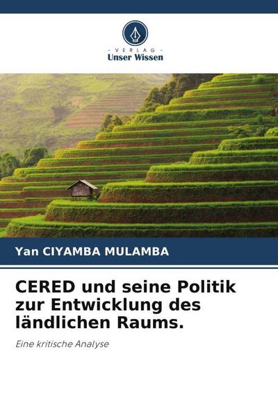 Produktbild: CERED und seine Politik zur Entwicklung des l&auml;ndlichen Raums.