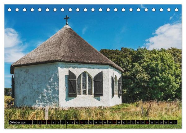 Produktbild: Entdeckungen auf der Insel R&uuml;gen (Tischkalender 2026 DIN A5 quer), CALVENDO Monatskalender
