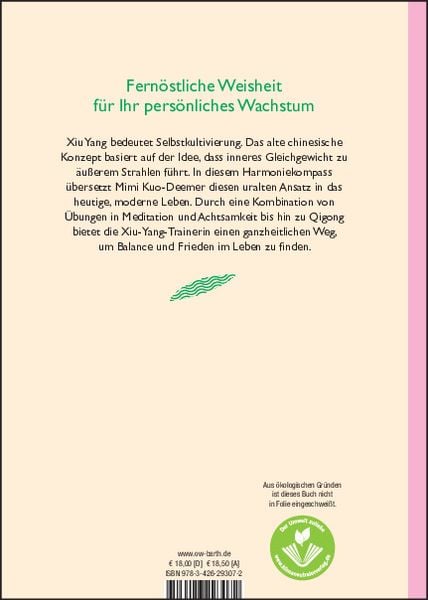 Produktbild: XIU YANG - Der chinesische Harmoniekompass