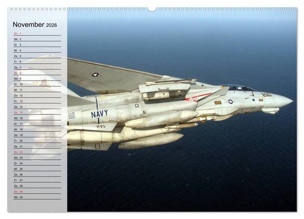 Produktbild: Kriegstechnik. Kampfjet-Impressionen (Wandkalender 2026 DIN A2 quer), CALVENDO Monatskalender
