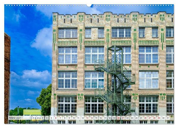 Produktbild: Ein Blick auf Chemnitz in Farbe (Wandkalender 2027 DIN A2 quer), CALVENDO Monatskalender