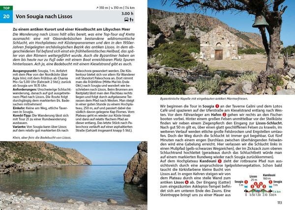 Produktbild: ROTHER Wanderf&uuml;hrer Kreta. 77 Touren auf Griechenlands gr&ouml;&szlig;ter Insel &ndash; die sch&ouml;nsten K&uuml;sten- und Bergwanderungen