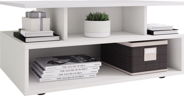 Produktbild: Holz Sofatisch Couchtisch Wohnzimmertisch Esila