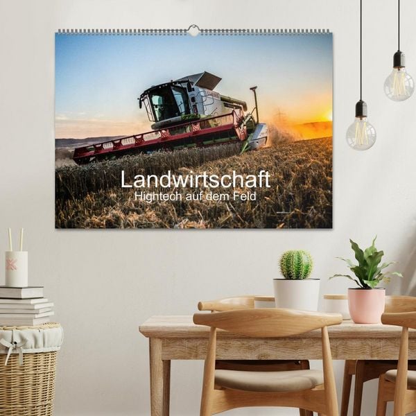 Produktbild: Landwirtschaft - Hightech auf dem Feld (Wandkalender 2026 DIN A2 quer), CALVENDO Monatskalender