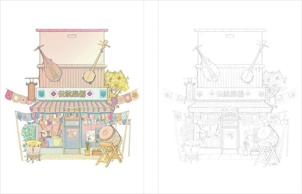 Produktbild: Luxury Coloring: Asiatische L&auml;den zum Ausmalen